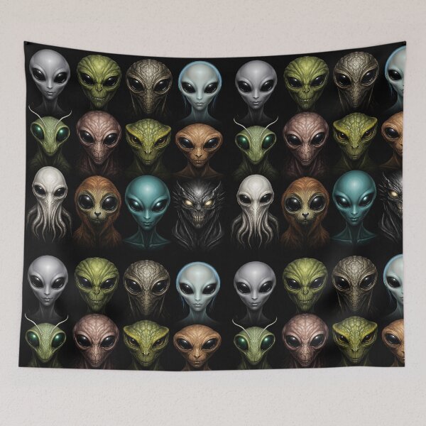 Item preview, Portrait of An Alien  designed and sold by MarkColeImaging.
