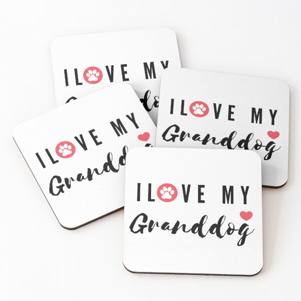 Item preview, I Love my Granddog, dog grandparent, Dog Lover, grandparent gift, granddog lover gift, cute pet lover designed and sold by sirina2796.