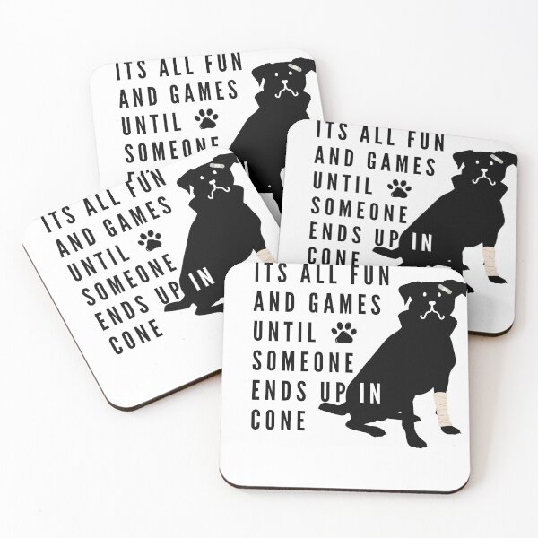 Item preview, Its All Fun And Games Until Someone Ends Up In A Cone designed and sold by Playful Strokes pom@pom.