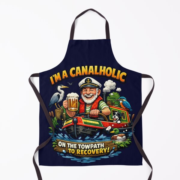Item preview, Funny Canal Boater Gift Design for Narrowboat Lovers designed and sold by Tender Flower Clothing.
