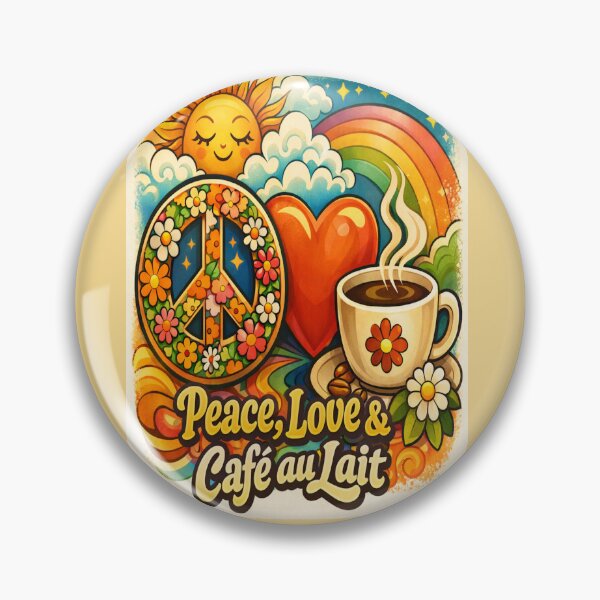 Item preview, Peace, Love, & Cafe' au Lait designed and sold by Peace,love,andbeaches.