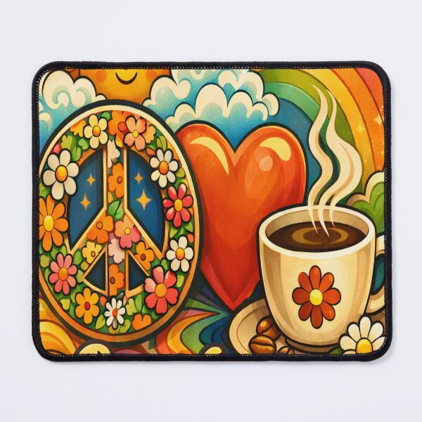 Item preview, Peace, Love, & Cafe' au Lait designed and sold by Peace,love,andbeaches.