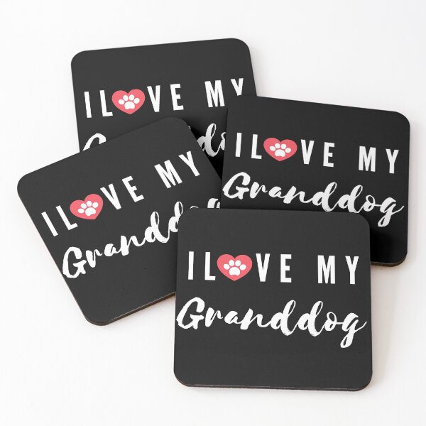 Item preview, I Love my Granddog, dog grandparent, Dog Lover, grandparent gift, granddog lover gift, cute pet lover designed and sold by sirina2796.