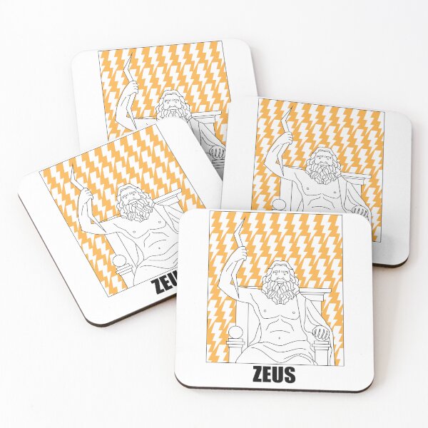 Item preview, Zeus Greek God Illustration Design designed and sold by WildVault.