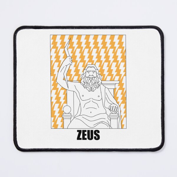 Item preview, Zeus Greek God Illustration Design designed and sold by WildVault.