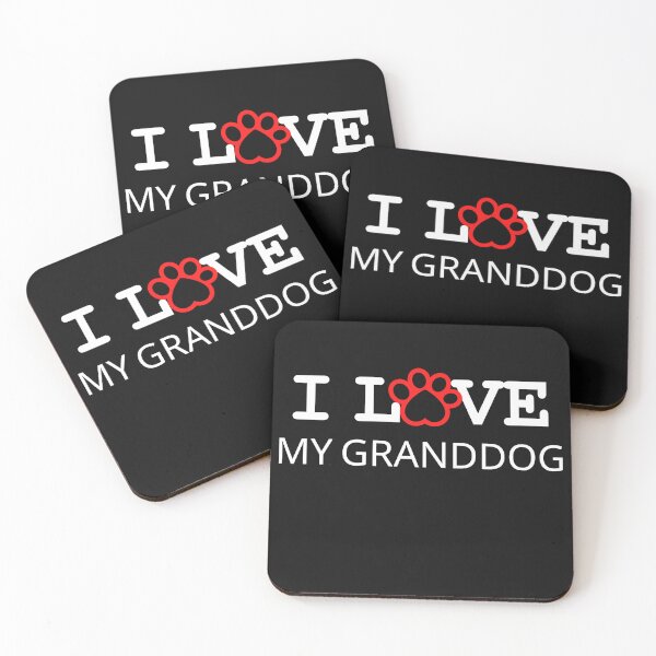 Item preview, I Love my Granddog, dog grandparent, Dog Lover, grandparent gift, granddog lover gift, cute pet lover designed and sold by sirina2796.