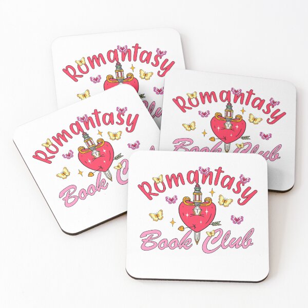 Item preview, romantasy readers book club -  cute fantasy romance design designed and sold by JinxyArtistry.
