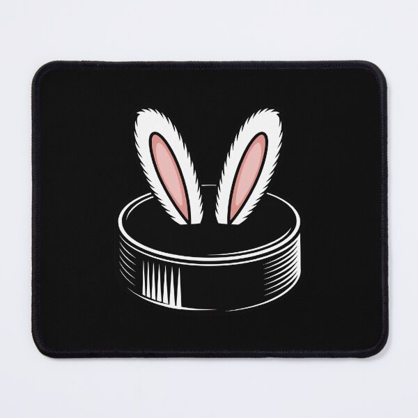 Item preview, Bunny Ears in hockey puck designed and sold by jkrphoto.