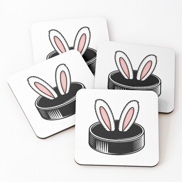 Item preview, Bunny Ears in hockey puck designed and sold by jkrphoto.