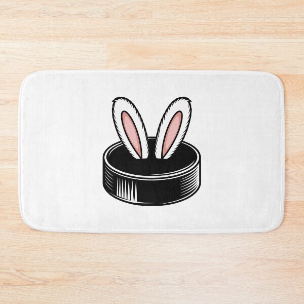 Item preview, Bunny Ears in hockey puck designed and sold by jkrphoto.