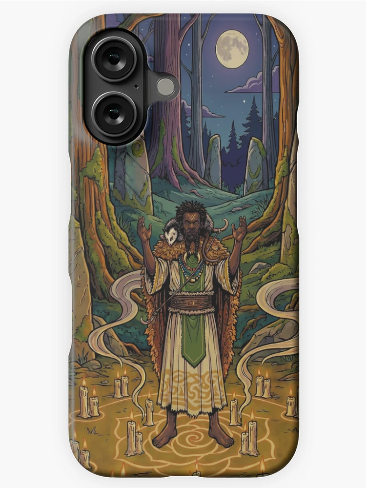 Thumbnail 1 of 4, iPhone Case, Geomancer Ritual designed and sold by Reve-Rustique.