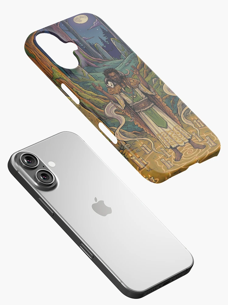 Thumbnail 2 of 4, iPhone Case, Geomancer Ritual designed and sold by Reve-Rustique.