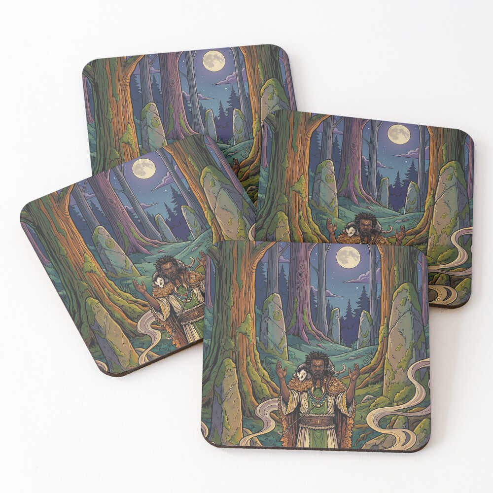 Item preview, Coasters (Set of 4) designed and sold by Reve-Rustique.