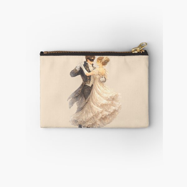 Item preview, Masquerade Waltz – Regency Dancing Couple Illustration designed and sold by BumbleVee ☀️.