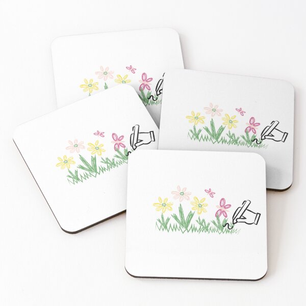 Item preview, Creative Hand with Flowers – Artistic Bloom Design” designed and sold by LilLunabySandra.