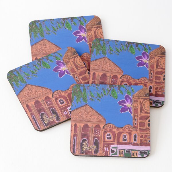 Item preview, Melbourne Town Hall designed and sold by FiHoneymanArt.