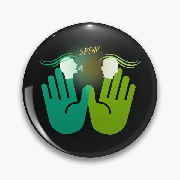 Item preview, Speak – Funny Green Hand Puppet Communication Design designed and sold by Aquarius-club.
