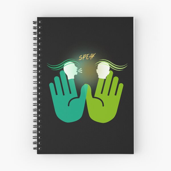 Item preview, Speak – Funny Green Hand Puppet Communication Design designed and sold by Aquarius-club.