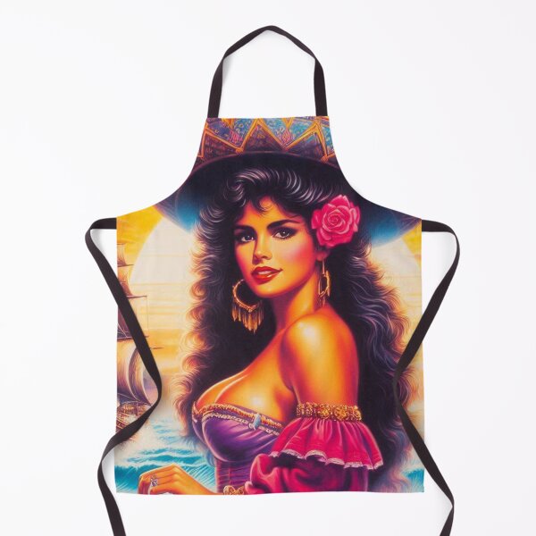 Item preview, Vintage Hispanic Girl designed and sold by PulpVintage.
