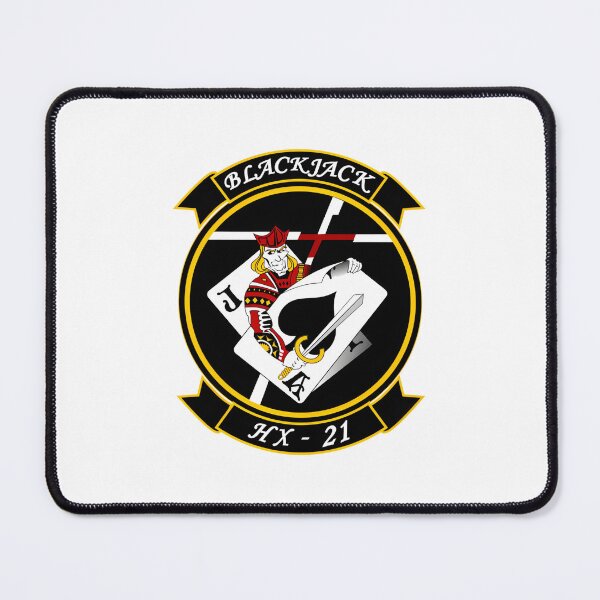 Item preview, HX-21 Blackjack Squadron Military Emblem designed and sold by CharlieDesings.