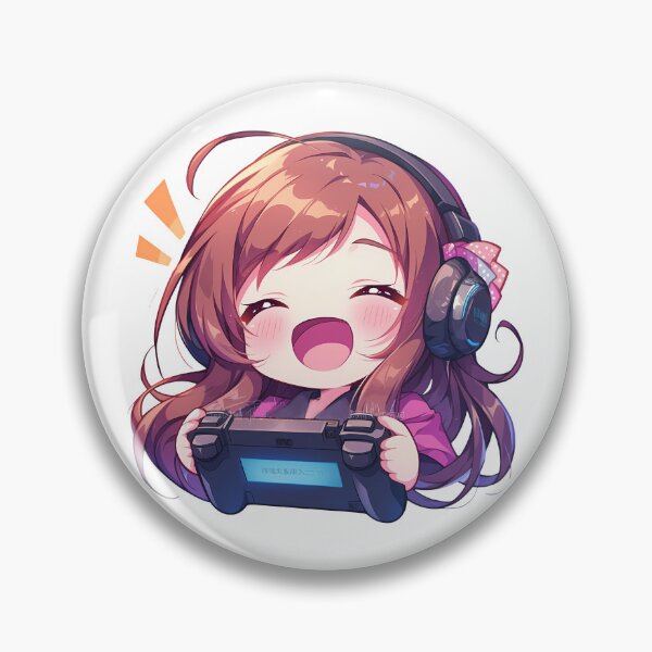 Item preview, Yugiri Zombieland Saga Anime Girl Cute Chibi Playing Video Game designed and sold by earlobejerk.