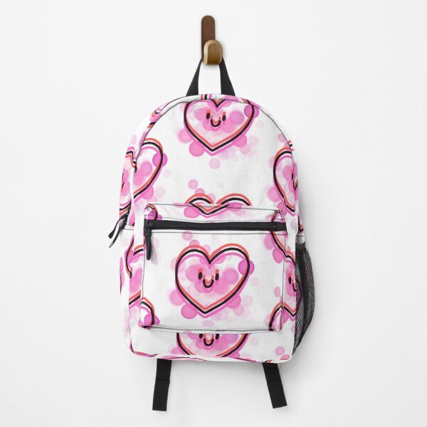 Item preview, Smiling Heart in Pink Tones – Lineart Illustration designed and sold by iamKRUK.