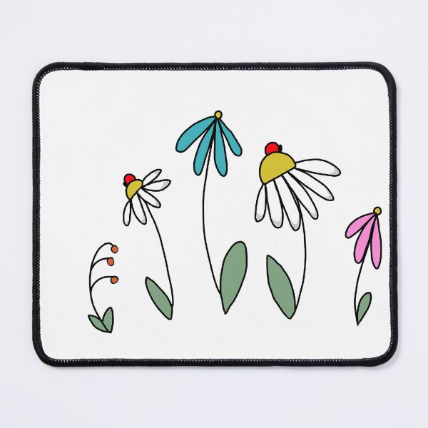 Item preview, Wildflowers Lady Bugs designed and sold by Prints by Jen Star.