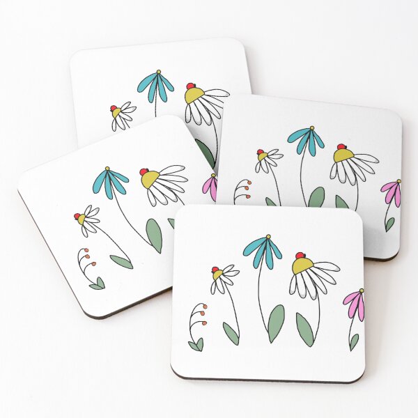Item preview, Wildflowers Lady Bugs designed and sold by Prints by Jen Star.