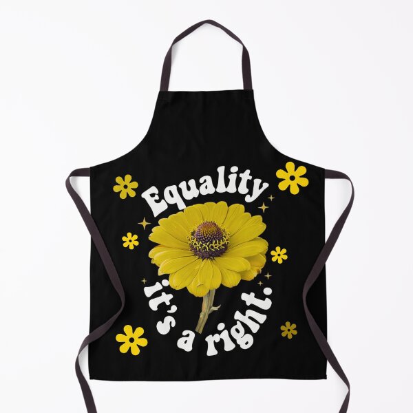 Item preview, Equality It’s a Right - yellow flower designed and sold by Stefrait-7.