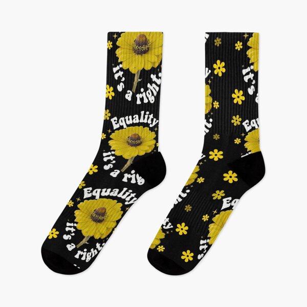 Item preview, Equality It’s a Right - yellow flower designed and sold by Stefrait-7.