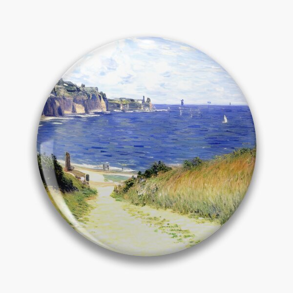 Item preview, Alley Near Pourville: Sunlit Garden Path designed and sold by artdesignsnow.