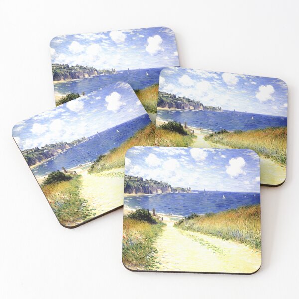 Item preview, Alley Near Pourville: Sunlit Garden Path designed and sold by artdesignsnow.