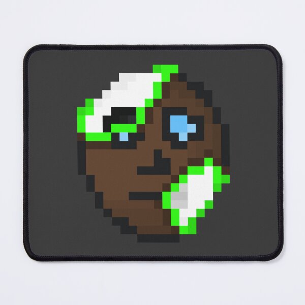 Item preview, BlankHead - Green Neon Patch (Transparent) designed and sold by AngeloPixels.