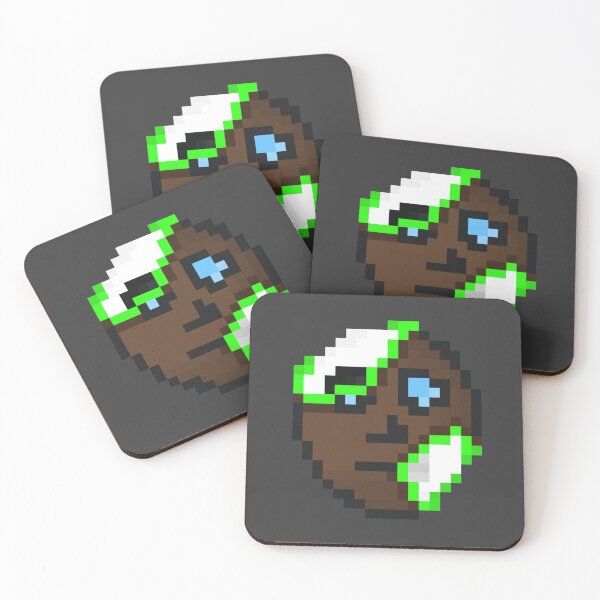 Item preview, BlankHead - Green Neon Patch (Transparent) designed and sold by AngeloPixels.