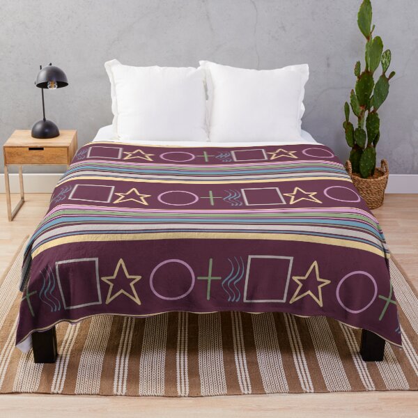 Item preview, Zener Card Symbols on Deep Mauve designed and sold by JaygiesDesign.