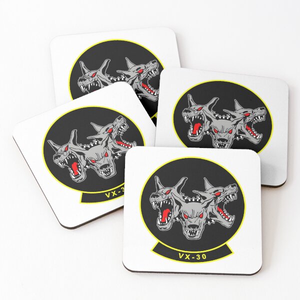 Item preview, VX-30 Bloodhounds Cerberus Military Test Squadron Emblem designed and sold by CharlieDesings.