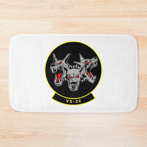 Item preview, VX-30 Bloodhounds Cerberus Military Test Squadron Emblem designed and sold by CharlieDesings.