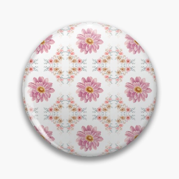 Item preview, Floral Pink Pattern designed and sold by Kim_Graphic-Design.