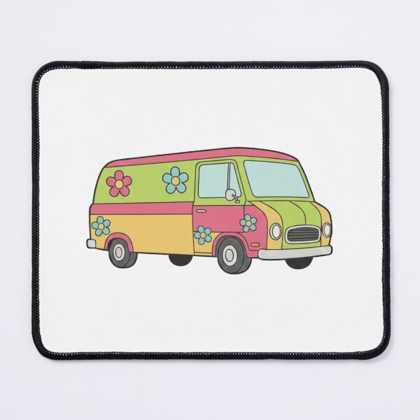 Item preview, Retro Flower Power Camper Van Hippie Bus designed and sold by octozap.