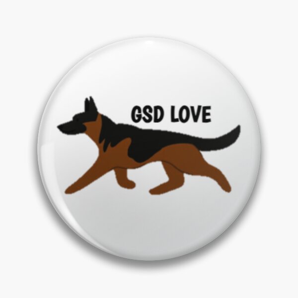 Item preview, Illustration of a German Shepherd designed and sold by NoxLand.