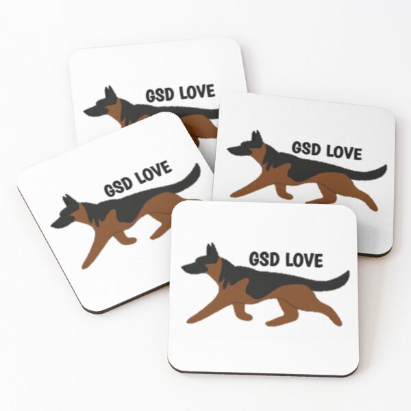 Item preview, Illustration of a German Shepherd designed and sold by NoxLand.