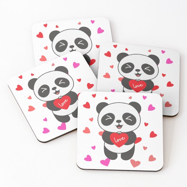 Item preview, Panda lover Valentines, Panda heart Valentines day gift, st. valentines heart day, women bear lover gift designed and sold by sirina2796.