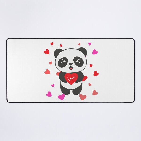 Item preview, Panda lover Valentines, Panda heart Valentines day gift, st. valentines heart day, women bear lover gift designed and sold by sirina2796.