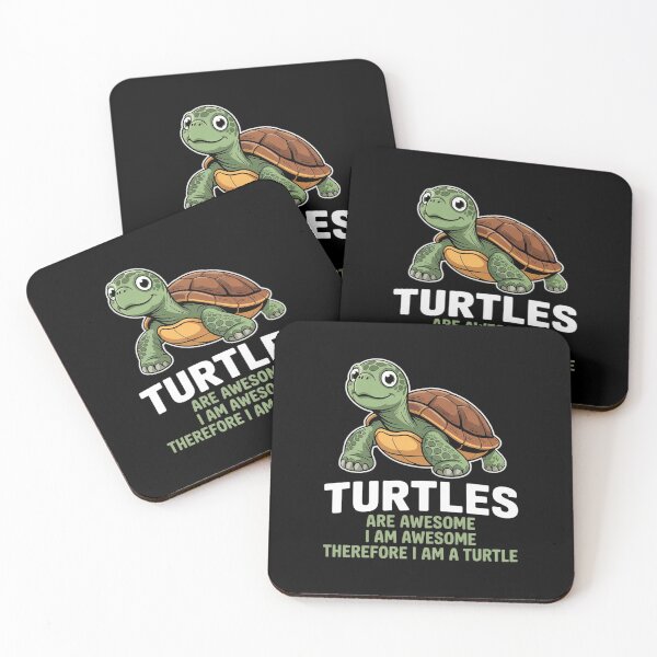 Item preview, Turtles Are Awesome. I am Awesome Therefore I am a Turtle 1 designed and sold by angolinnArt.