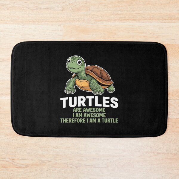 Item preview, Turtles Are Awesome. I am Awesome Therefore I am a Turtle 1 designed and sold by angolinnArt.