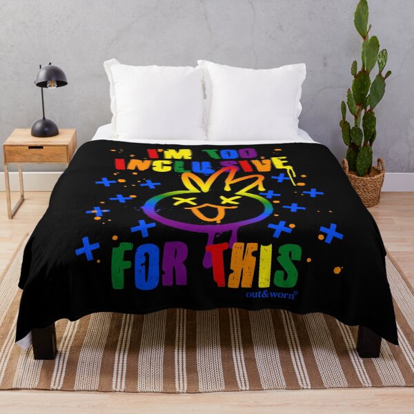 Item preview, I'm Too Inclusive For This - Rainbow LGBT Design designed and sold by outandworn.