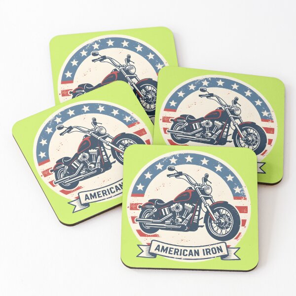 Item preview, Vintage American Biker Freedom Rider Chopper designed and sold by BoralisSynth.
