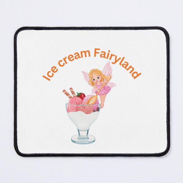 Item preview, Ice Cream Fairyland stiker designed and sold by Fouziaart08.