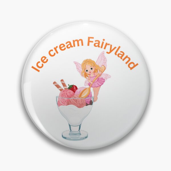 Item preview, Ice Cream Fairyland  stiker  designed and sold by Fouziaart08.