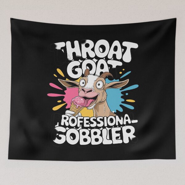 Item preview, Embarrassing Throat Goat Inappropriate Adult Humor  designed and sold by joyouartArt.